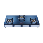 NDuraa 3 Burner Regular LPG Stove Crystal Premium Series