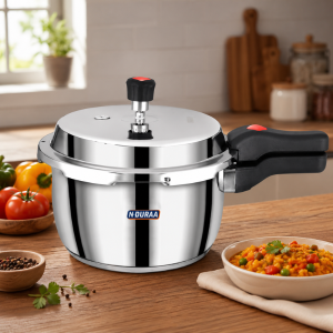 N-Duraa stainless steel Pressure Cooker 5 liters