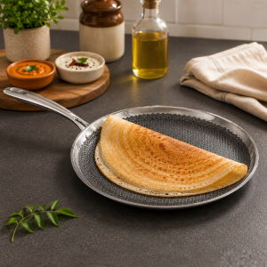 NDuraa Triply Honeycomb Dosa Tawa 290mm