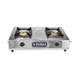 NDuraa 2 Burner Jumbo Plus Deluxe SS LPG Stove