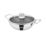 NDuraa Triply Honeycomb Kadai 240mm